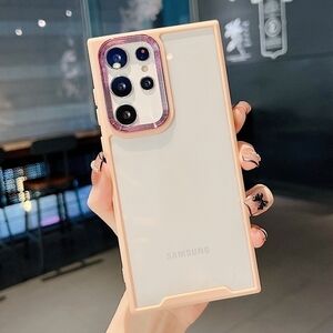 Pink Galaxy S22 Case Galaxy S22 Plus Case Galaxy S22 Ultra Case Clear